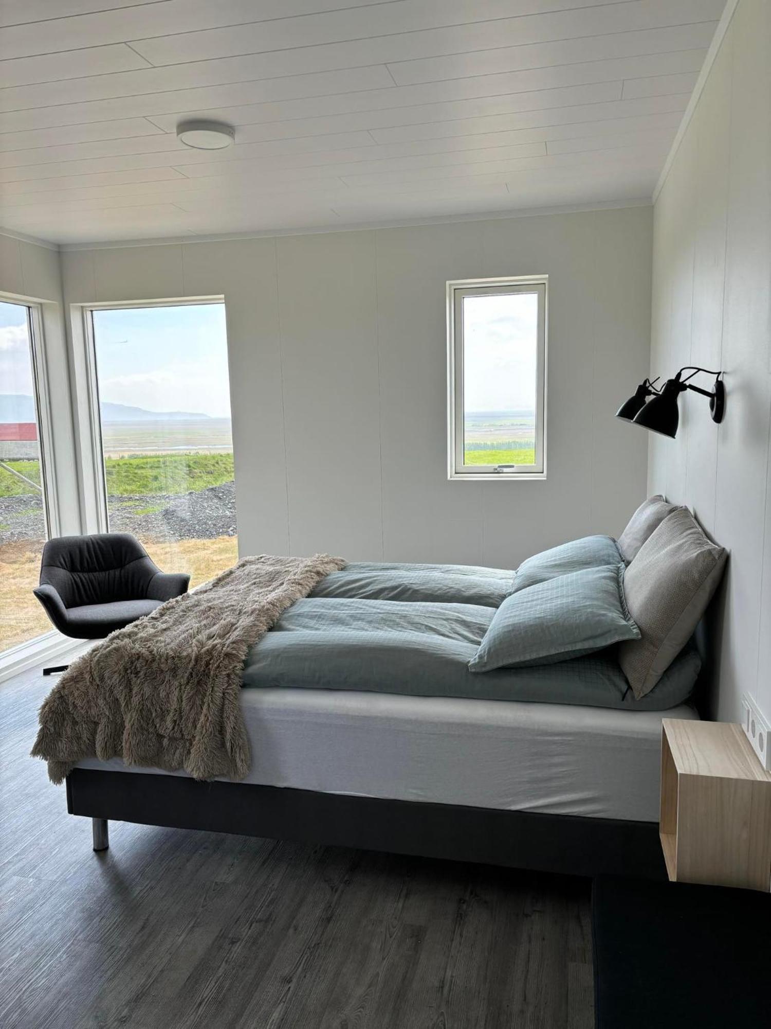 Country Cottage With Great View To The Glacier, Eyjafjallajoekull And Westman Islands Hvolsvollur Luaran gambar